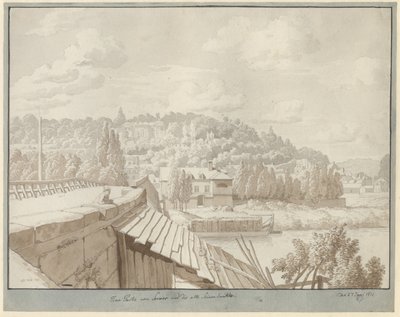 Arka planda Saint Cloud