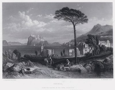 Ischia (gravür) by C. (after) Stanfield