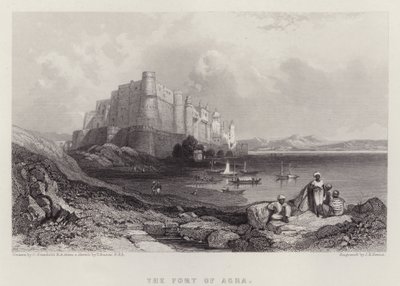 Agra Kalesi (renkli taş) by C. (after) Stanfield