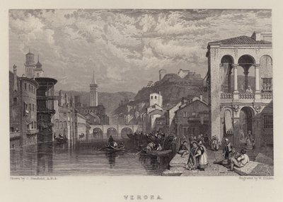 Verona (renkli taş) by C. (after) Stanfield
