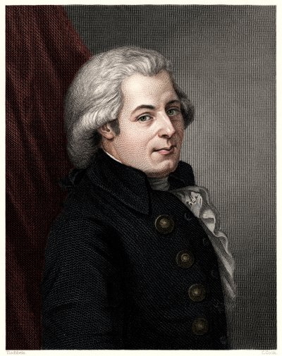 Mozart, c1777, 19. yüzyıl. by C. Cook