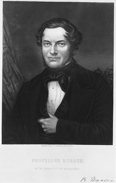 Robert Bunsen, Alman kimyager, 1850