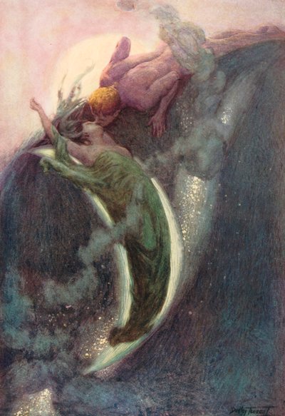 Şafak (renkli lito) by C. Dudley (after) Tennant