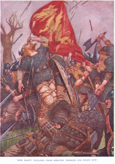 Hastings Savaşı 1066 by C. Dudley Tennant