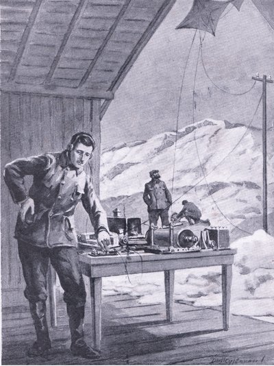 Büyük bir sorunu çözen üç tıklama, 'Cassell's Romance of Famous Lives'dan illüstrasyon, c.1940 (litho) by C. Dudley Tennant