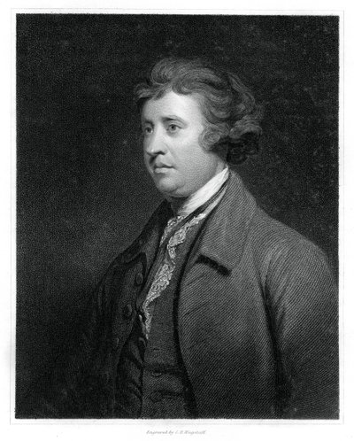 Edmund Burke, İngiliz-İrlandalı devlet adamı, yazar, hatip, siyaset kuramcısı ve filozof, 1834. by C. E. Wagstaff