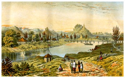 Sandoway, Arakan, Myanmar, 19. yüzyıl. by C Kegan Paul