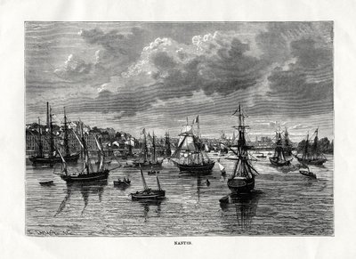 Nantes, Fransa, 1879 by C. Laplante