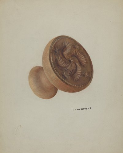 Pa. Alman Tereyağı Kalıbı by C. Mansfield