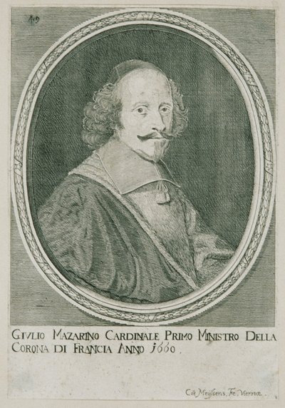 Kardinal Jules Mazarin by C. Mejssens