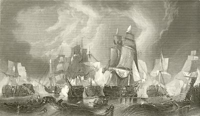 Trafalgar savaşı by C. Stanfield