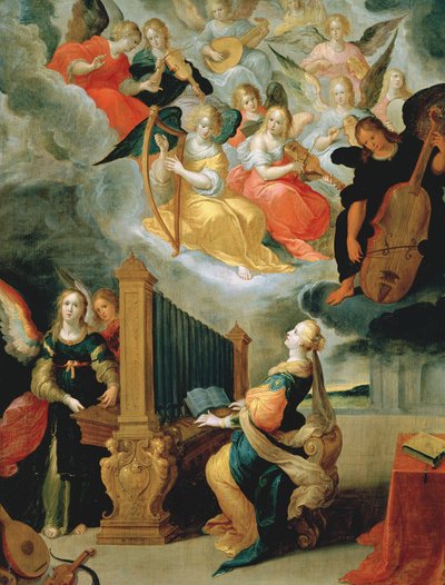 St. Cecilia, 1647 by C. de and Francken Bailleur