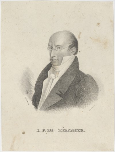 Pierre-Jean de Béranger 1780-1857
