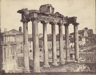 Concord Tapınağı, Roma, 1850