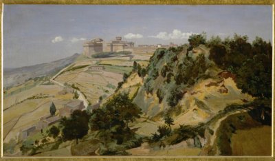 Volterra Kalesi by Jean Baptiste Camille Corot