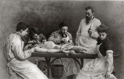 Pratik Okulun Sonu, 1902 by Camille Felix Bellanger