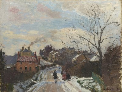 Fox Tepesi, Yukarı Norwood. 1870 by Camille Jacob Pissarro