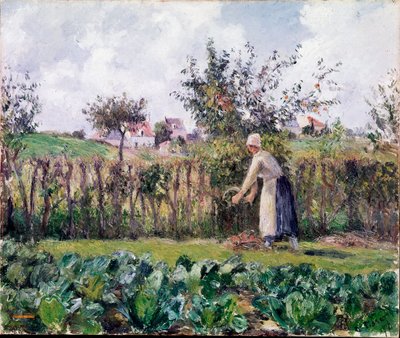 Bahçede by Camille Jacob Pissarro