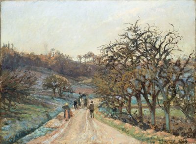 d"Osny yakınlarındaki meyve bahçesi, Pontoise, 1874 by Camille Jacob Pissarro