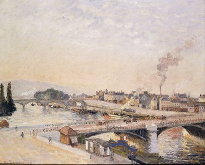 Rouen üzerinde gündoğumu; Rouen