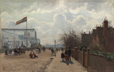 Kristal Saray, 1871 by Camille Jacob Pissarro