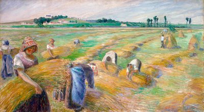 Hasat, 1882 by Camille Jacob Pissarro