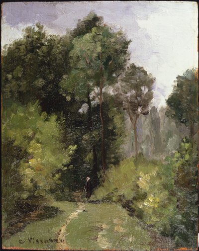 Ağaçların Altında, 1864 by Camille Jacob Pissarro