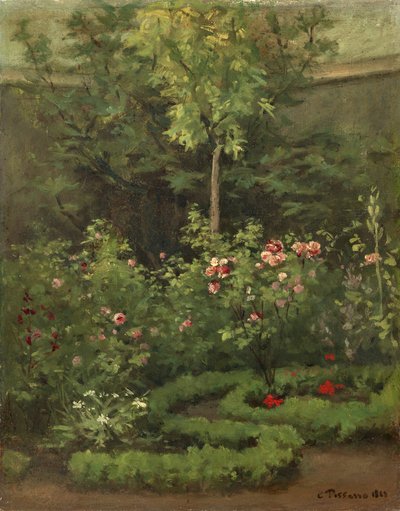 Bir Gül Bahçesi by Camille Jacob Pissarro