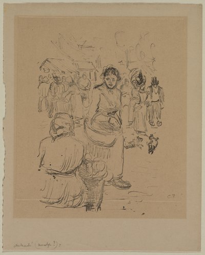 Markette by Camille Pissarro
