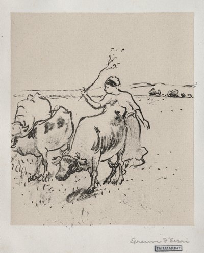 Çoban by Camille Pissarro