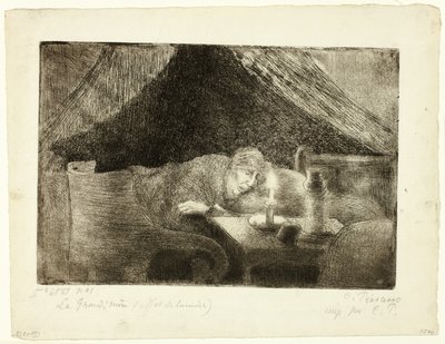 Büyükanne: Sanatçının Annesi by Camille Pissarro
