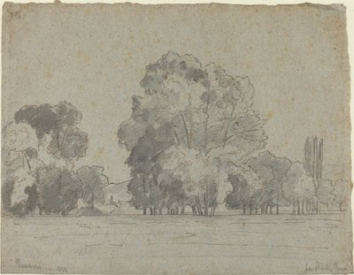 Ağaçlar Korusu, 1859. by Camille Pissarro