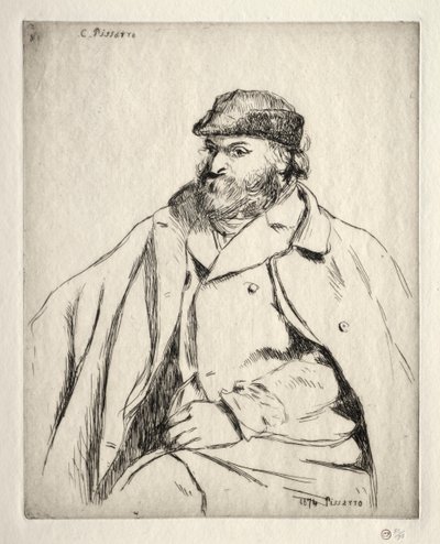 Paul Cezanne by Camille Pissarro