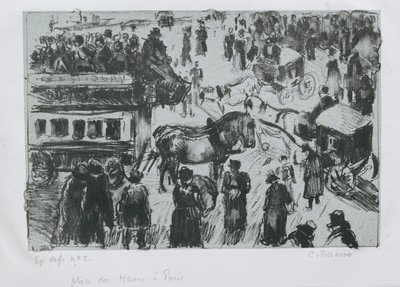 Place du Havre, Paris, c1897 by Camille Pissarro