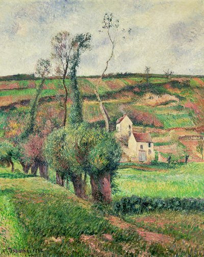 Lahana Yamaçları, Pontoise by Camille Jacob Pissarro