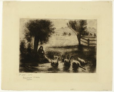 kazlar by Camille Pissarro