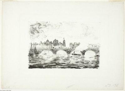 Parlamento Binaları, Londra by Camille Pissarro