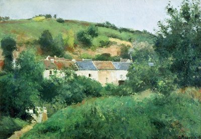 Köydeki Yol by Camille Jacob Pissarro