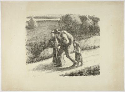 serseriler by Camille Pissarro