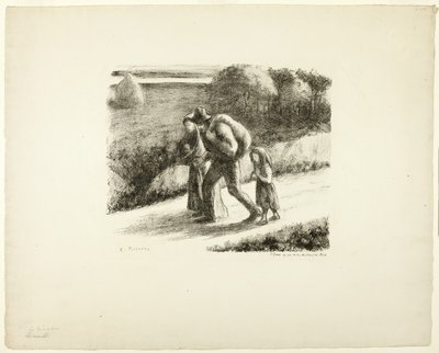 serseriler by Camille Pissarro