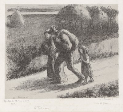 serseriler by Camille Pissarro