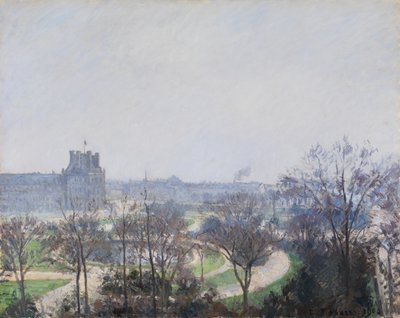 Tuileries Bahçeleri by Camille Pissarro