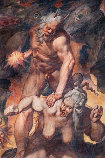 Son Yargı, detay (fresk) by Camillo Procaccini
