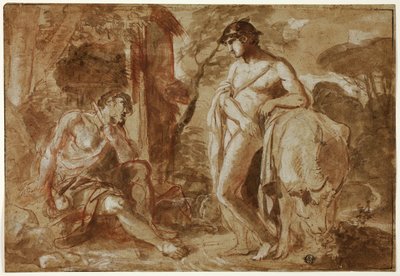 Merkür ve Argus by Camillo Procaccini
