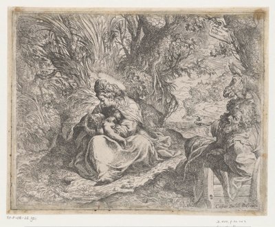 Mısır'a Uçuşta Dinlenme by Camillo Procaccini