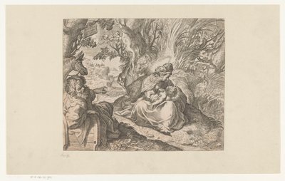 Mısır'a Uçuşta Dinlenme by Camillo Procaccini