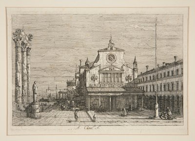 Vedute (Görüntüler) dizisinden S. Giacomo di Rialto