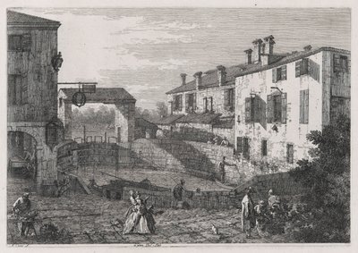 Vedute (Görüntüleme) dizisinden Le Porte Del Dolo (Dolo