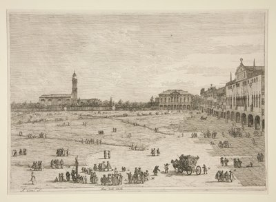 pr? della Valle, Vedute (Görüntüleme) dizisinden by Canaletto (Giovanni Antonio Canal)