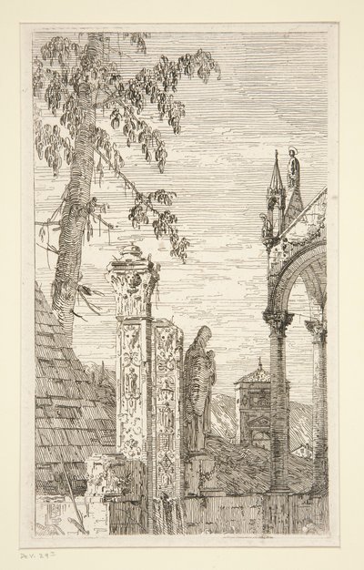 Piskopos by Canaletto (Giovanni Antonio Canal)